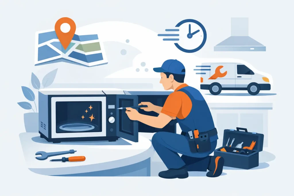 Microwave Repair Service Near Me: Fast Help