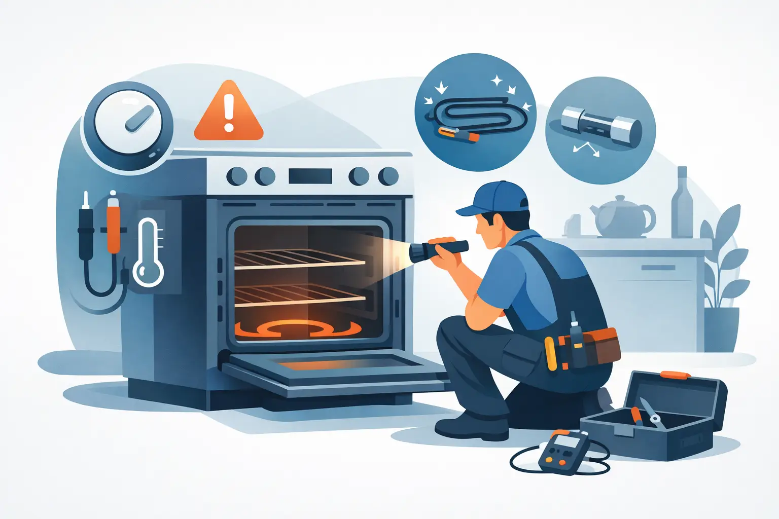 Oven Not Heating Repair: What to Check First