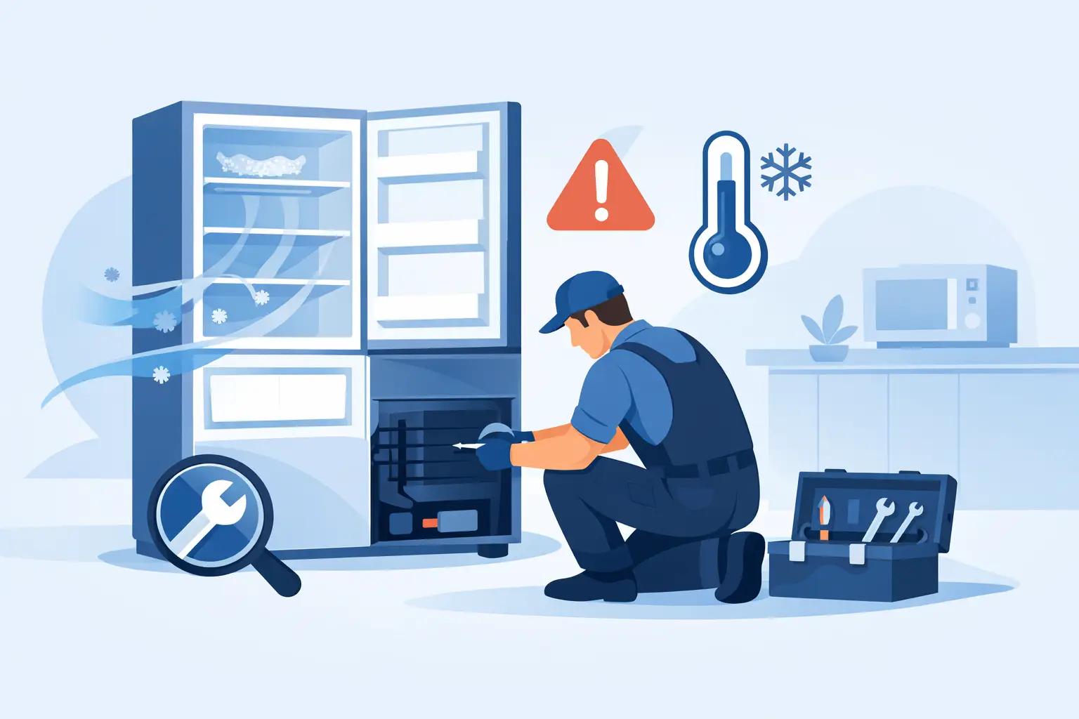 Refrigerator Not Cooling Repair Guide