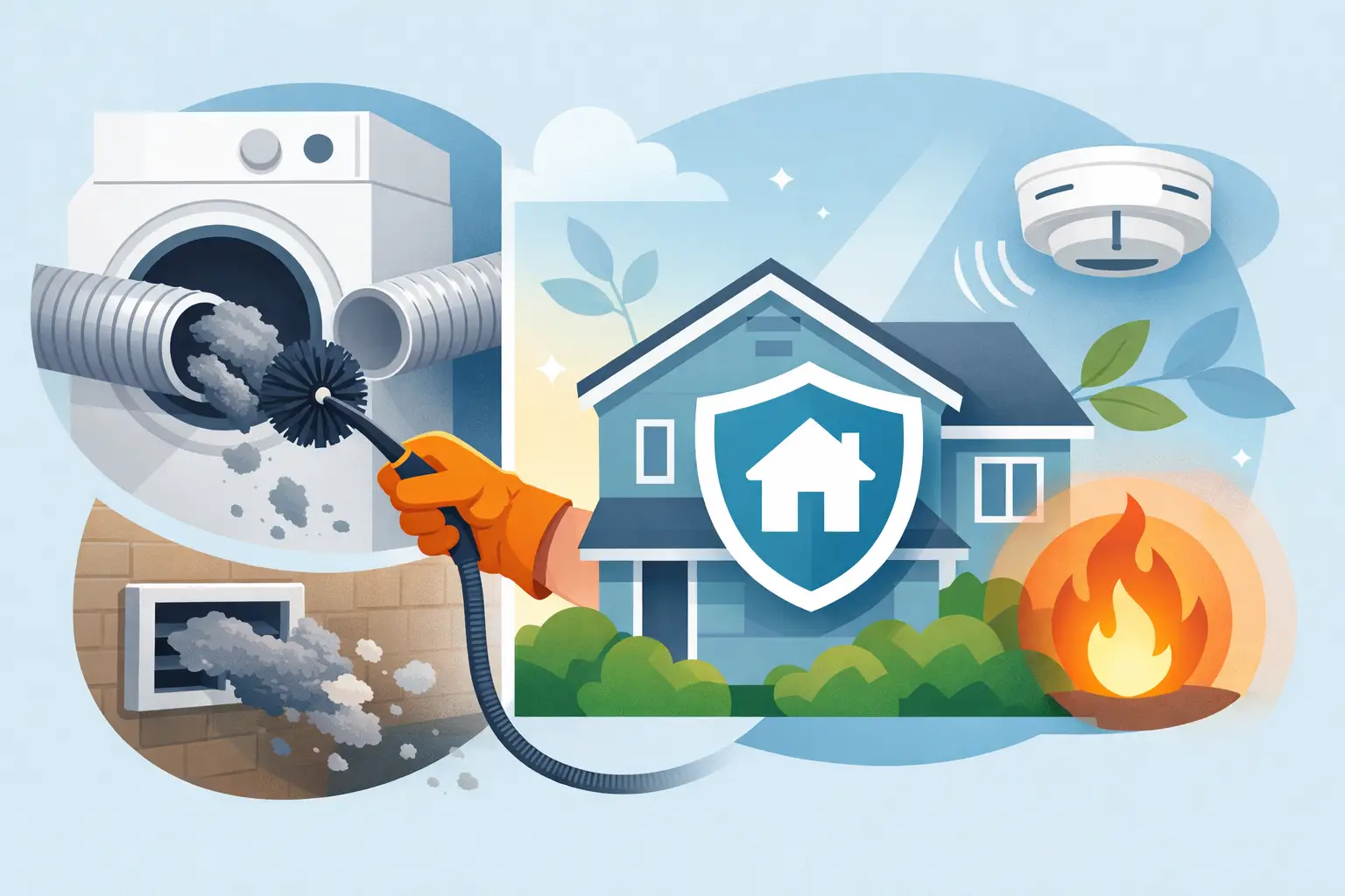 Dryer Vent Cleaning Benefits for a Safer Home